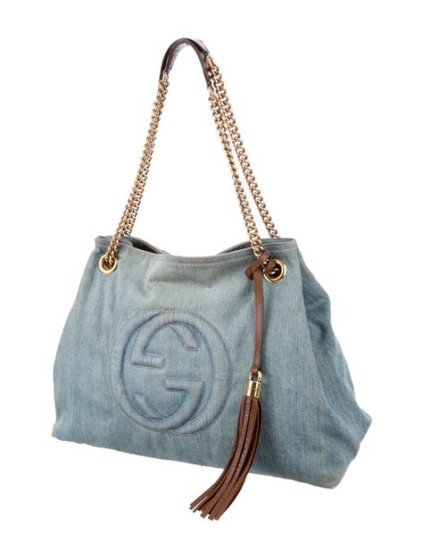 gucci soho makeup bag|Gucci soho denim bag.